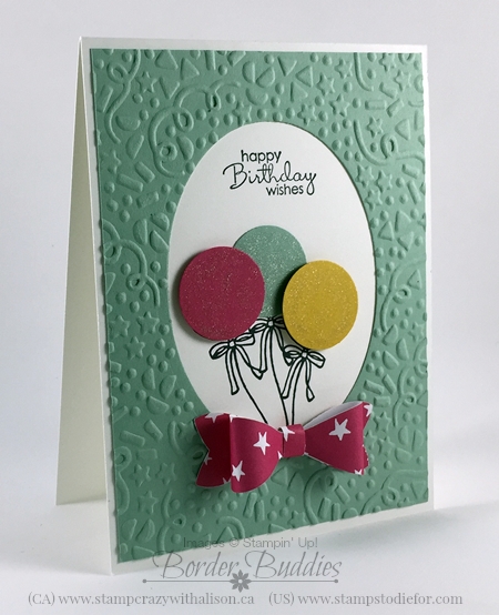 1 Honey Comb Happiness Ballons Saleabration 2016 #stampinup www.stampstodiefor.com 2