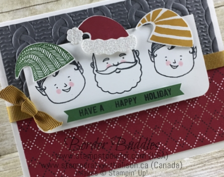 Border Buddies 12 weeks of Christmas - Jolly Friends Stamp Set by Stampin' Up