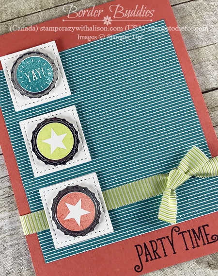 Handmade card using the Bubble Over Stamp set Bundle