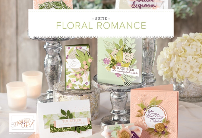 Afbeeldingsresultaat voor floral romance suite stampin up
