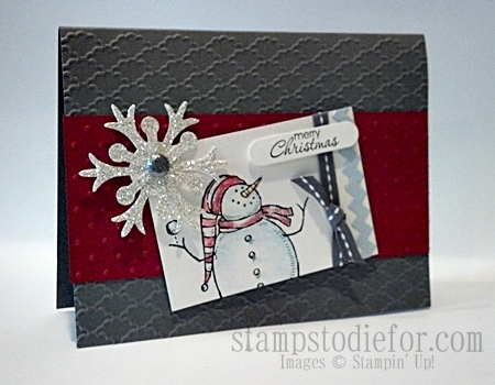 Mojo Monday 267, Stampin’ Up! Snow Much Fun
