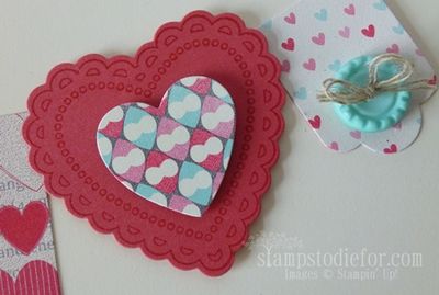 Hearts a Flutter Valentine Card