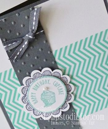 Stitched Grosgrain Ribbon Stampin Up