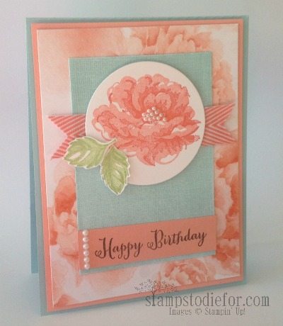 Stippled Blossom Stamp Set & Core’ dinations Paper