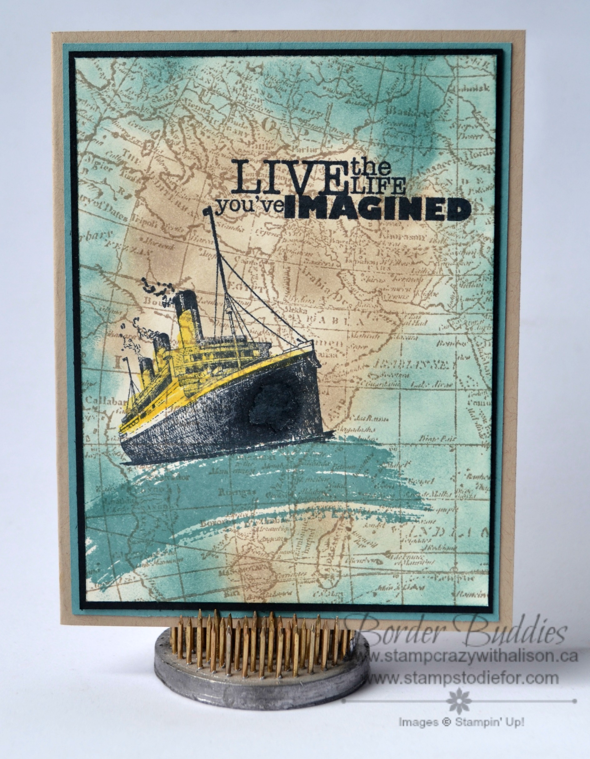 Step Up Stampin’ with Traveler!