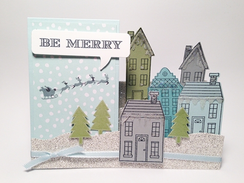 Holiday Home Side Step Card