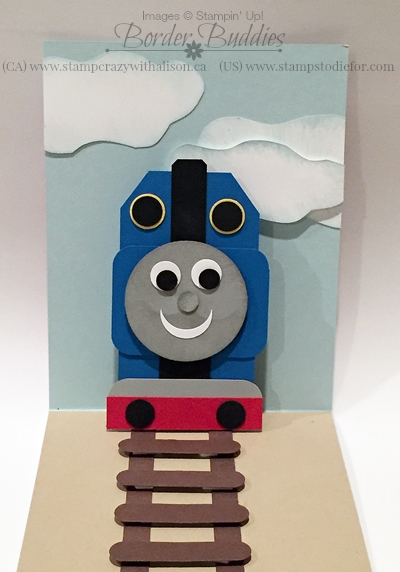 Thomas the Train Pop-Up Card