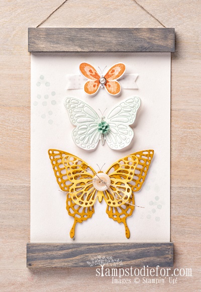 Watercolor Wings and Coordinating Framelits