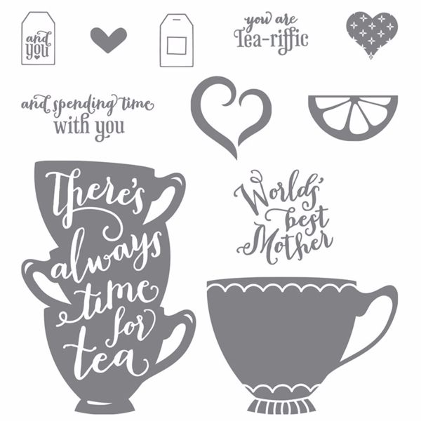 A nice cuppa stamp set by stampin' up!