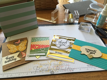 Stampin Up Tin Card Kit 4