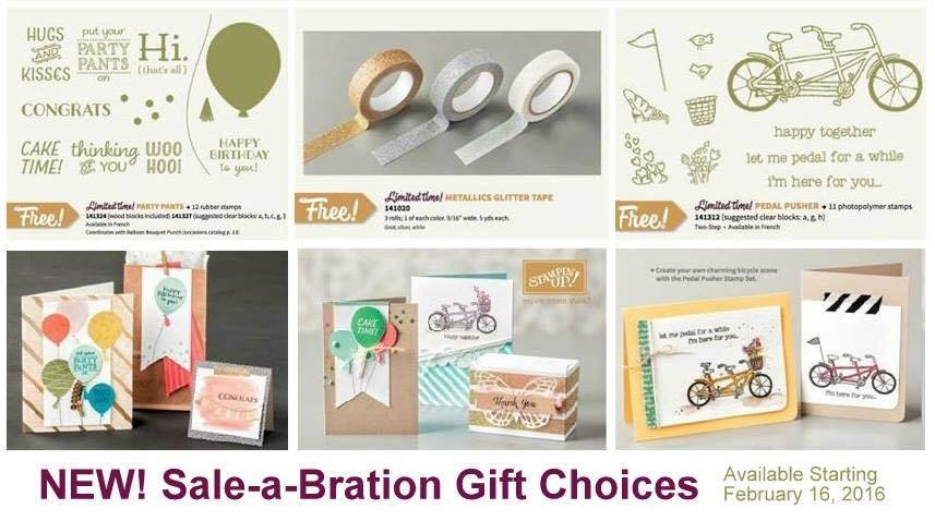 Border Buddies Stampin’ Up! Sale-a-bration Sunday Series Week 9 – NEW PRODUCTS!