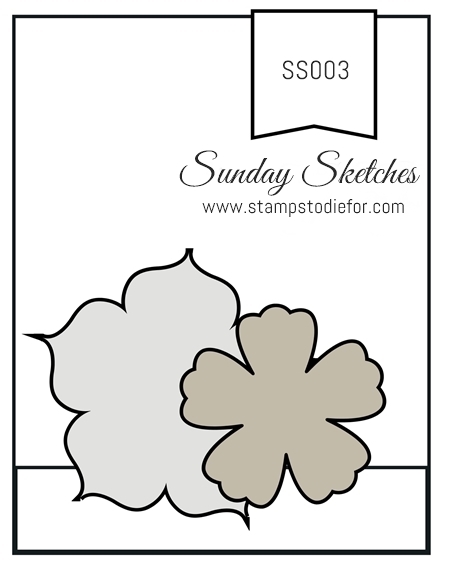 Stamps to Die for Sunday Sketches SS003 www.stampstodiefor.com