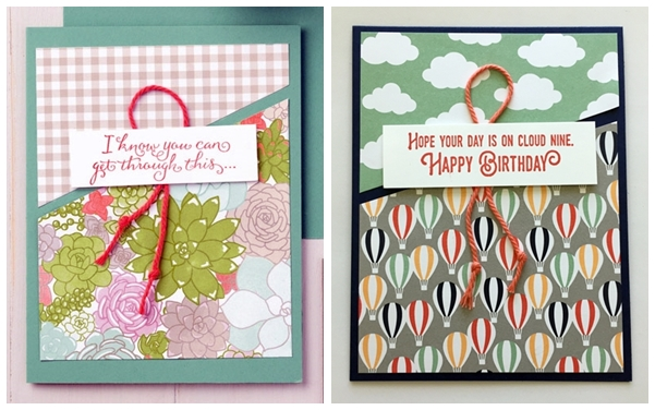 Just in CASE – Carried Away Designer Series Paper by Stampin’ Up!