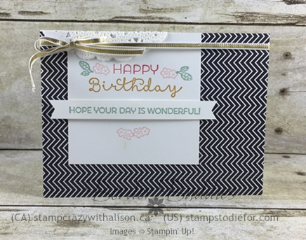 10 Cottage Greetings stamp set by Stampin' Up!