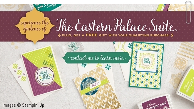 Eastern Palace Suite by Stampin' Up! www.stampstodiefor.com