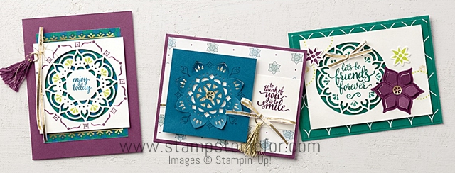 Eastern Beauty Stamp Set & Eastern Medallions Thinlits Dies by Stampin Up www.stampstodiefor.com