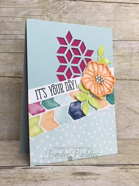 Border Buddy Saturday – Oh So Eclectic stamp set & Eclectic Layers Thinlits by Stampin’ Up!