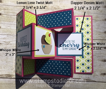 Shutter Fold Birthday Card Template directions 7