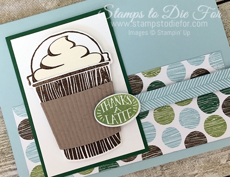 Coffee Cafe stamp set by Stampin' Up! www.stampstodiefor.com