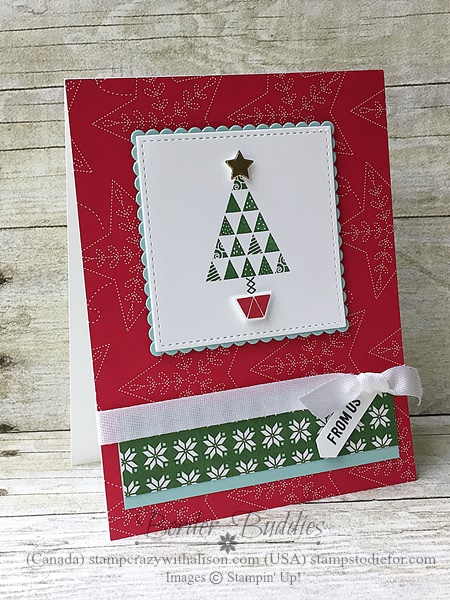 Border Buddy Saturday Christmas Quilt & Quilte Builder Framelits by Stampin ' Up! www.stampstodiefor.com 222