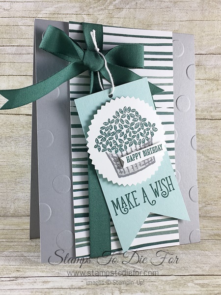 Just in CASE Birthday Card using the Sprinkles of Life stamp set by Stampin' Up! www.stampstodiefor side