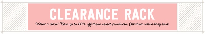 Stampin Up Clearance Rack great sale