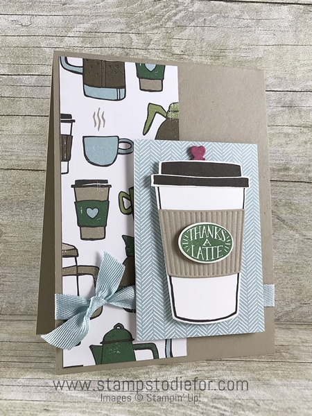 Sunday Sketches SS011 Coffee Cafe Stamp Set by Stampin' Up! #cardsketch #cardtemplate www.stampstodiefor.com