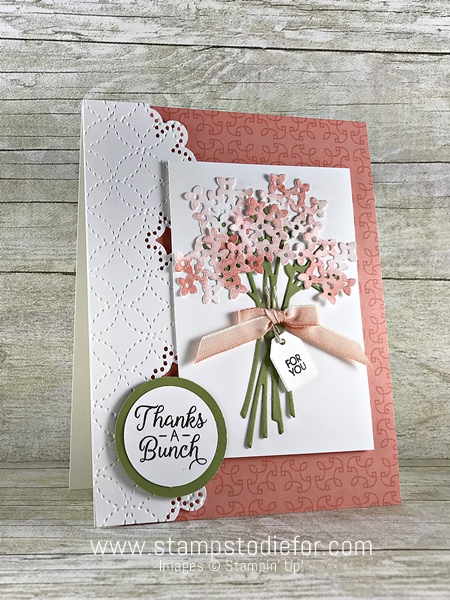 Beautiful Bouquet Stamp Set by Stampin' Up! www.stampstodiefor #cardsketch #sundaysketches #stampinup