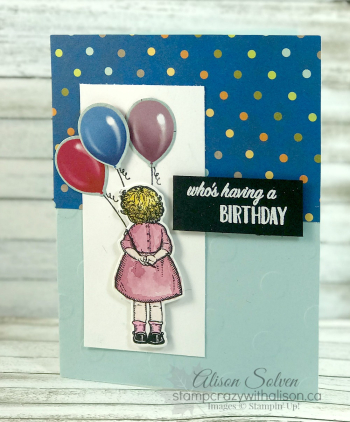 Birthday delivery stamp set 2 BB www.stampcrazywithalison.ca