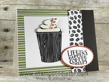 Sunday Sketches Coffee Cafe stamp set by Stampin'  Up!  www.stampstodiefor.com #cardsketch #cardtemplate #stampinup #coffeecafe 2