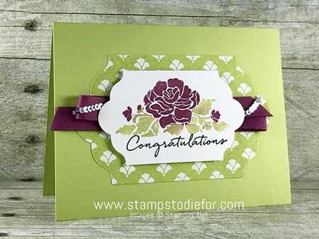 Just in CASE Floral Phrases stamp set by Stampin' Up! www.stampstodiefor.com #floralphrases #stampinup #casecard