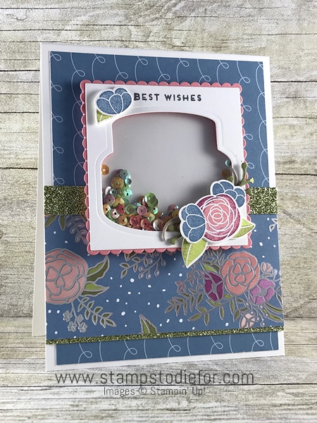 SS023 Handmade Birthday Card using the Cake Soiree stamp set by Stampin Up