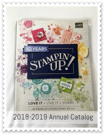 2018-2019 Stampin Up Catalog