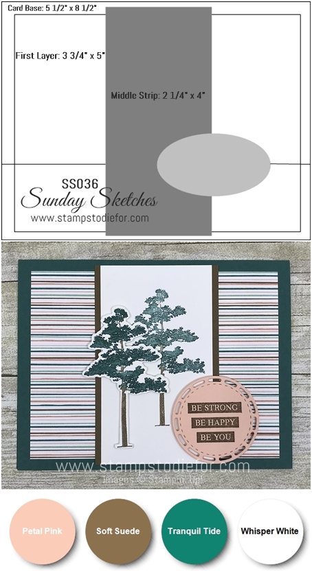 Sunday Sketches SS036 Rooted in Nature Stamp Set and Natures Roots framelits dies by Stampin' Up! www.stampstodiefor.com vert