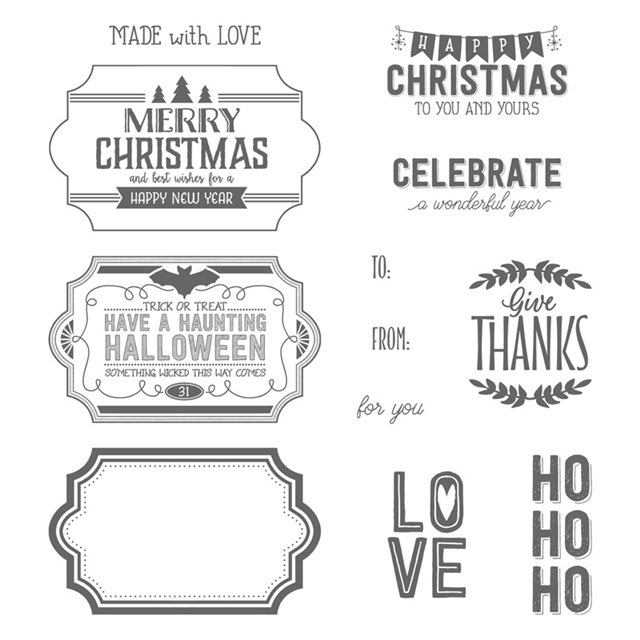 Labels Of Love Stamp Set by Stampin' Up!