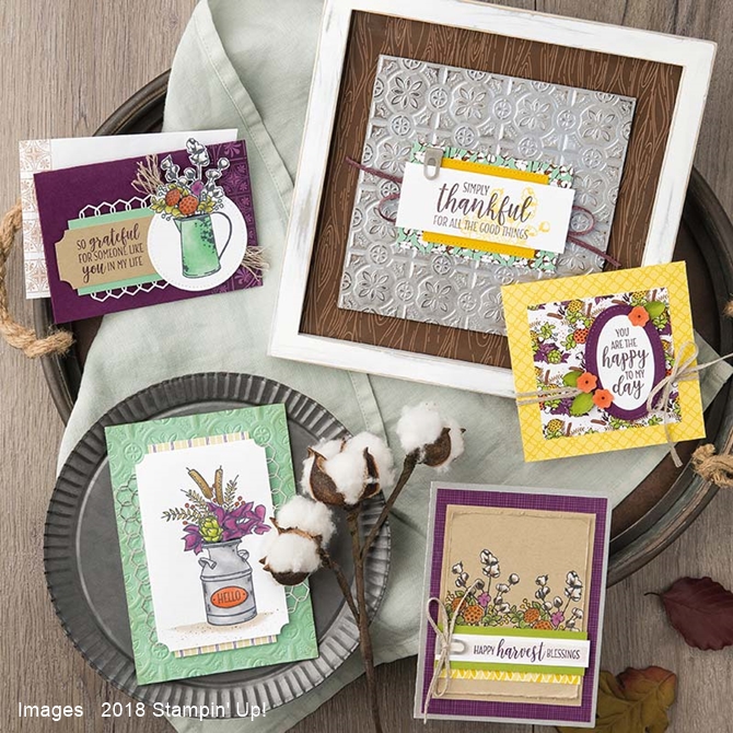 Country lane suite by stampin up
