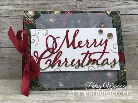 Just in CASE Merry Christmas To All stamp set by Stampin Up www.stampstodiefor.com