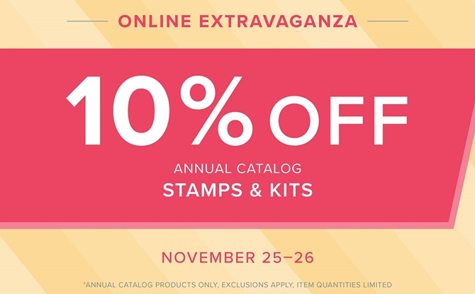 Savings on Stamps & Kits Online Extravaganza