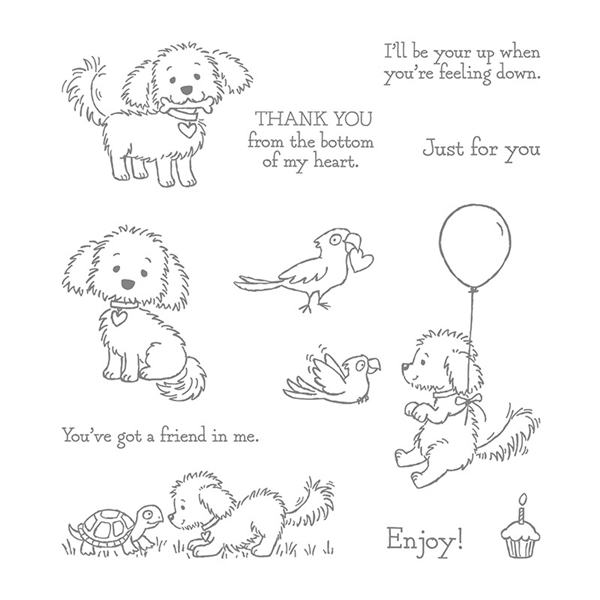 Bella and Friends stamp set by stampin up