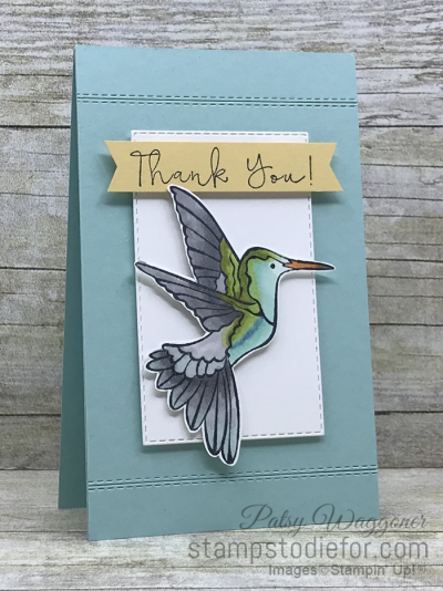 CASE card from page 22 of the 2019 Occasions Catalog using Humming Along Stamp Set #stampinup #CASE 2 (2)