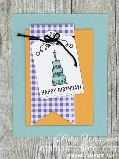 CASE card from page 33 of the 2019 Occasions Catalog usng Amazing Life stamp set #stampinup #CASECARD