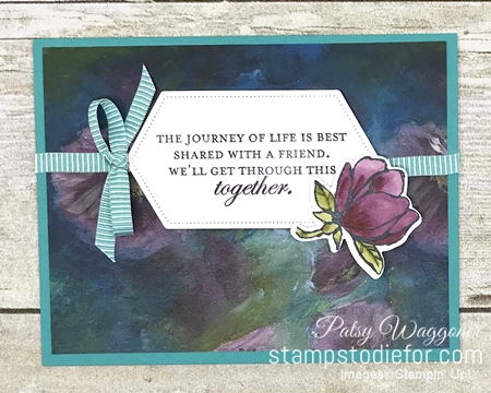 One Sheet Wonder OSW #loveitchopit Piece A Perennial Essence Designer Series Paper  by Stampin' Up! a