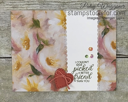 Just in CASE series pg 7 Perennial Essence Designer Paper by Stampin' Up! a
