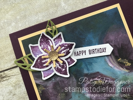 One Sheet Wonder OSW #loveitchopit Piece E Perennial Essence Designer Series Paper  by Stampin' Up! abcef