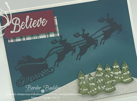 Night Before Christmas Suite by Stampin Up Card