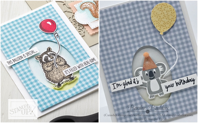 Just in CASE card created using the Birthday Bonanza Suite by Stampin' Up! 2-13 hroz