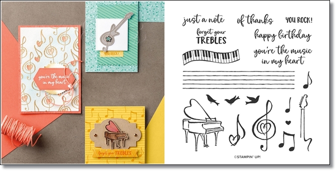 Music From the Heart Stamp set by Stampin' Up!