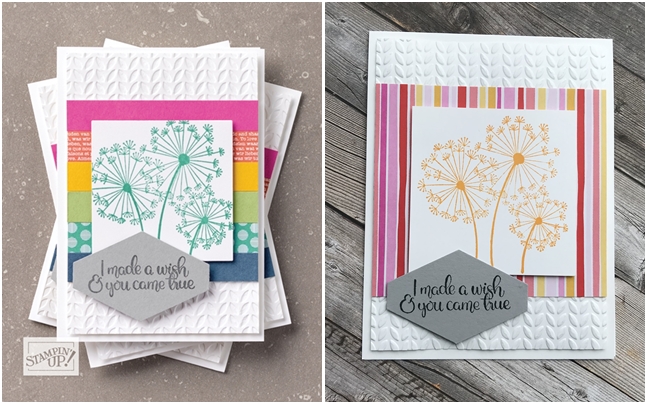 Just in CASE pg 72 Dandelion Wishes stamp set by Stampin' Up!
