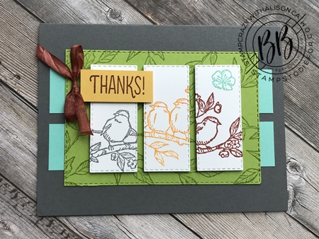 Just in CASE – Free as a Bird Thank You Card
