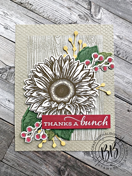 Just in CASE page 14 Stampin' Up! Mini Catalog Celebrate Sunflowers Stamp Set 1
